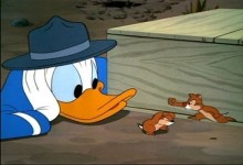 Kacer Donald a Chip a Dale