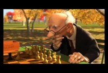 Geri's game - Sachista (Pixar)